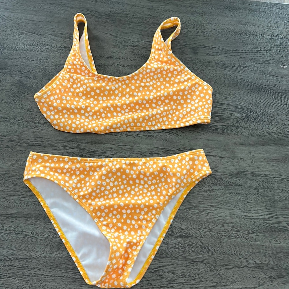 Yellow bikini